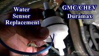 Duramax Fuel Filter and Water Sensor Replacement [upl. by Annahahs]