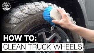 How To Clean Dirty Truck Wheels amp Tires  Chemical Guys [upl. by Thain858]