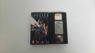 Opening and Closing To Species 1996 VHS 60fps [upl. by Sibylle705]