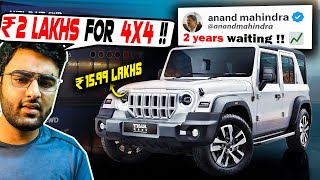 Mahindra Thar Roxx Top Model 2024 Review Features On Road Price [upl. by Sibby149]