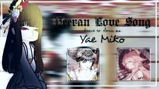 Heeran Love Song reacts to Soru as Yae Miko  Part 1 Gacha Club  DROPPED [upl. by Siulesoj489]