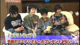 YaYaYah 20041003 Prank on Tegoshi part 1 [upl. by Atlante]