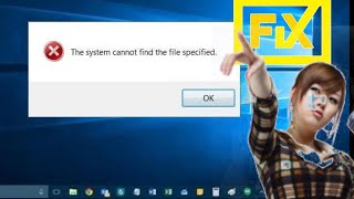 How To Fix The System Cannot find the File Specified Error windows [upl. by Brittnee600]