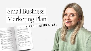 How to Create a Marketing Plan For Small Businesses   Templates [upl. by Ahsinrats]