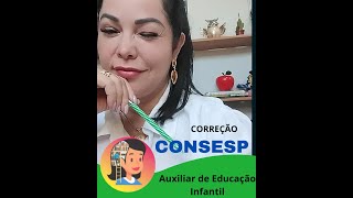 CORREÇÃO CONSESP [upl. by Cannell]