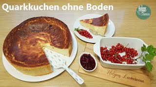 Quarkkuchen ohne Boden schneller Käsekuchen ohne Boden [upl. by Yelkao]