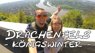 Drachenfels Königswinter  Ein Ausflug ins Siebengebirge  Mai 2017  vlog [upl. by Joon351]