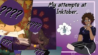 Drawing Inktober Prompts SpeedPaint  Commentary [upl. by Milstone]