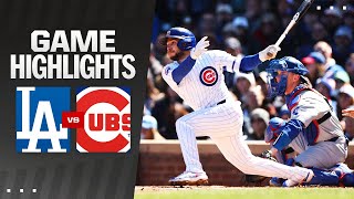 Dodgers vs Cubs Game Highlights 4524  MLB Highlights [upl. by Starlin]