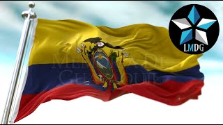 LEVANTEMOS CON FE LA BANDERA  CANCIÓN NACIONAL  HIMNO MARCIAL DE ECUADOR [upl. by Abla681]