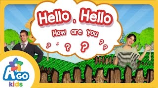 Hello How Are You  English Kids Songs  BINGOBONGO Learning [upl. by Halika]