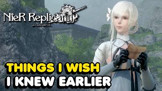 Things I Wish I Knew Earlier In Nier Replicant Remake Tips amp Tricks [upl. by Stolzer286]