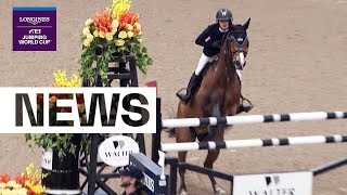 Head to head in Las Vegas  News  Longines FEI Jumping World Cup™ NAL [upl. by Chiarra]