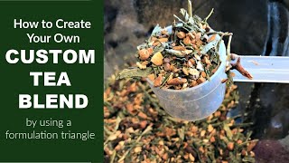 How to Make Your Own Custom Tea Blends for Health Tea Formulation [upl. by Adnoek]