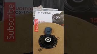 Focal 4quot Coaxial speakers Test  tuned enclosure  Bass [upl. by Vorster435]