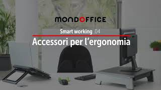 Accessori per lergonomia  Smart Working [upl. by Enicnarf471]