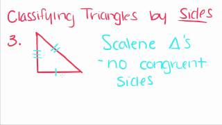 Introduction to Geometry  5  Classifying Triangles by Sides [upl. by Howarth]