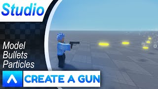 How to make a GUN  Roblox Studio [upl. by Legna]