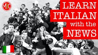 Learn Italian with the News 1  News in slow Italian [upl. by Solokin606]