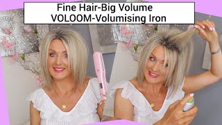 Fine Hair Big Volume VOLOOM Volumizing Iron [upl. by Hercules]