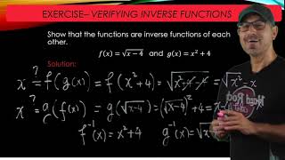 How to Verify Inverse Functions [upl. by Spiers]