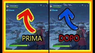 COME RIMETTERE IL PING A VISTA SU FORTNITE  Video Tutorial [upl. by Kahle]