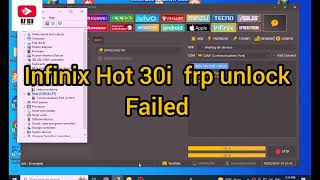 Infinix Hot 30i Frp unlock tool Field [upl. by Namwen]