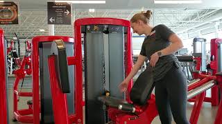 How to use the Life Fitness Leg Press Machine [upl. by Leviralc]