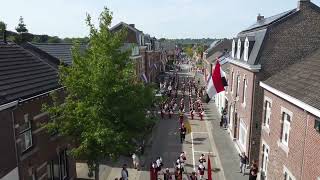 Koninklijke Harmonie Sainte Cécile Eijsden tijdens Street Parade [upl. by Boyden]