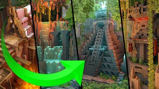 Minecraft 118 EPIC Lush Cave Transformation [upl. by Atinav630]