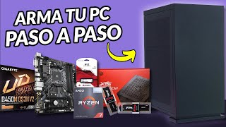 ¿Cómo Armar una PC Gamer PASO a PASO en 2023 PC Económica [upl. by Ovatsug]