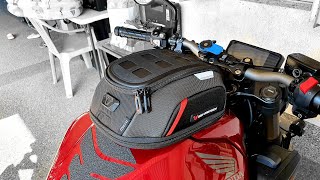 SWMotech Pro Micro tank bag installation guide [upl. by Aleahcim]