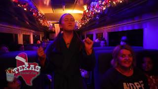 The Texas Bucket List Christmas Edition The Polar Express in Galveston [upl. by Anivle312]