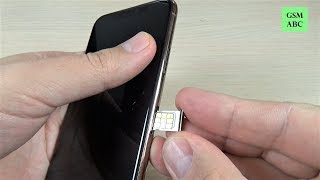 INSERT REMOVE SIM Card iPhone 11 Pro amp Max [upl. by Itra]