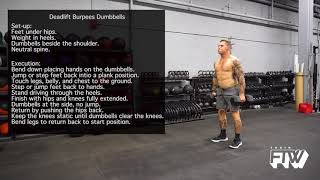 Deadlift Burpee Dumbbells [upl. by Llennor55]