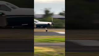 Short Landing TBM850 [upl. by Jacobba]