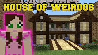 Minecraft HOUSE OF WEIRDOS  FIND THE CORRECT BUTTON  Custom Map [upl. by Ihcas411]