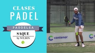 Clases de Padel nivel avanzado el Saque en el padel ☝️ [upl. by Barbe]