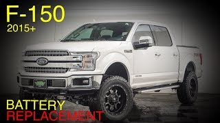 Ford F150 Battery Replacement Guide 2015 [upl. by Scot]