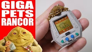 Star Wars Giga Pets Rancor Monster Digital Pet Tamagotchi Clone [upl. by Yhtnomit]