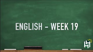 CC Cycle 2 Week 19 English [upl. by Jelle]