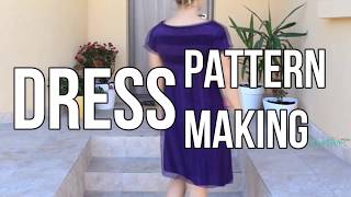 DRESS PATTERN MAKING [upl. by Euhc]