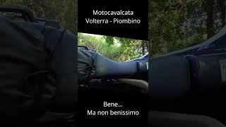 Bene ma non benissimo Cadute alla motocavalcata Volterra Piombino inmoto365 [upl. by Ailadgim]