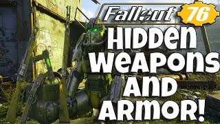 Hidden Weapons And Armor in Fallout 76 [upl. by Rois]