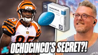 Chad Ochocinco Says Taking Viagra Before Games Was His Secret To Playing Great  Pat McAfee Reacts [upl. by Brit]