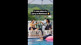 A new place to party in Rishikesh 🥳  Zostel Plus Rishikesh Mohanchatti [upl. by Deland]