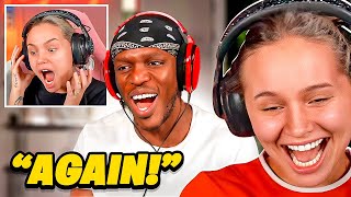 Talia Mar Reacts To KSI Trolling Talia [upl. by Rew]