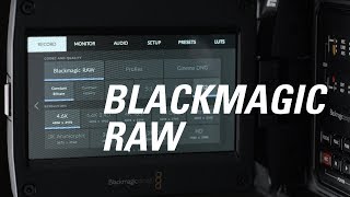 Blackmagic RAW Explained [upl. by Annabal]