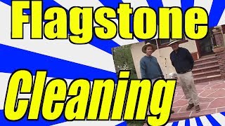 Flagstone Cleaning Just Like the Professionals [upl. by Aneehc]