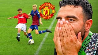 GEERT SPEELT TEGEN MANCHESTER UNITED 😱🔥 [upl. by Simson447]